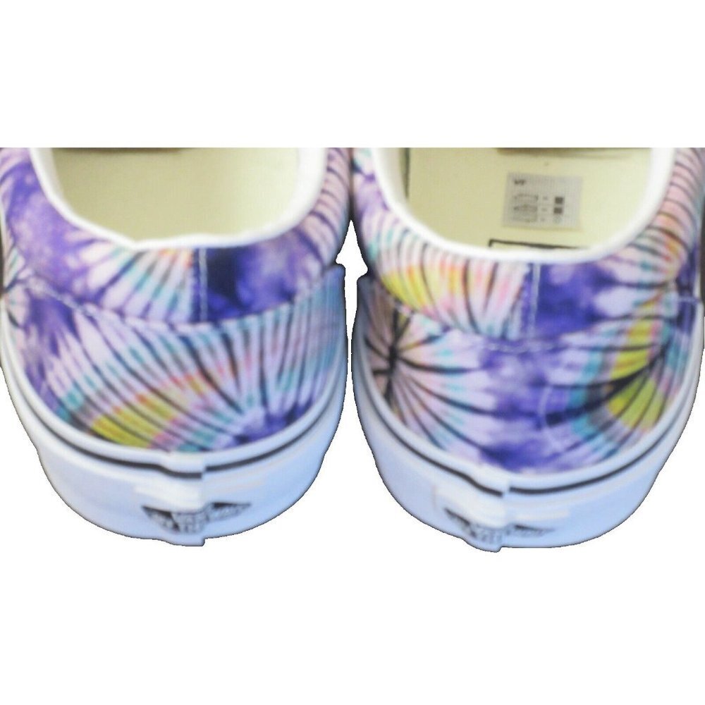 Vans Men's Classic Slip On New Age Purple White Tie Dye Canvas Shoes Sizes NIB - Picture 5 of 5